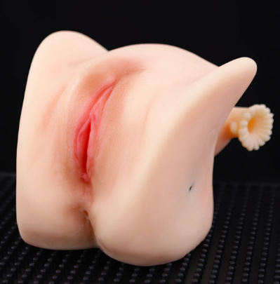 Âm đạo giả ManMiao 3 đầu rung sưởi ấm cảm giác thật Công nghệ SRFS